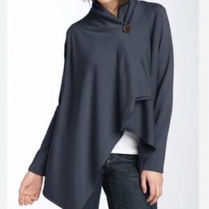 Bobeau Open Front Cardigan